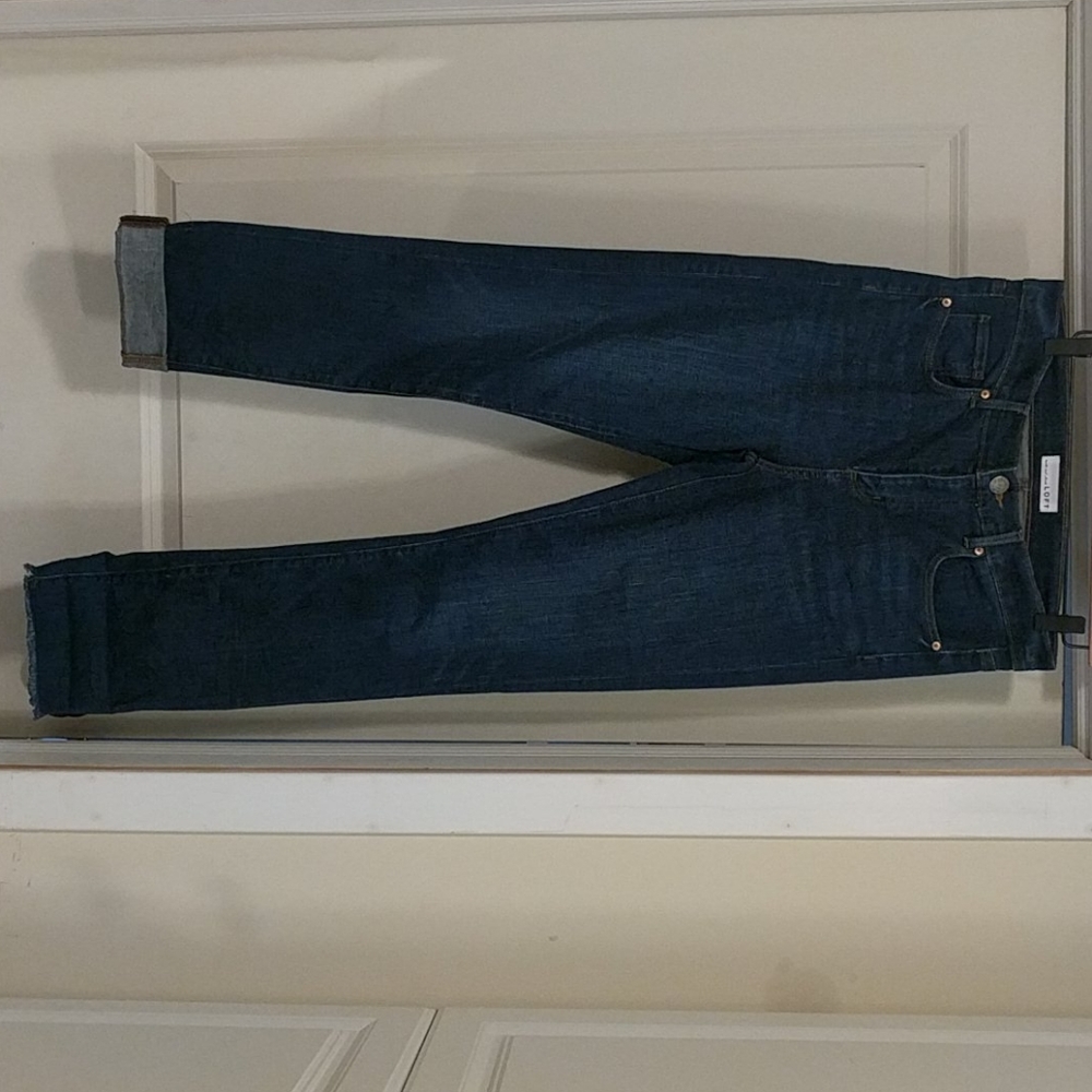 Loft crop jeans